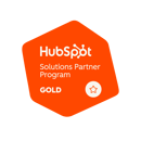 HubSpot Solutions Partner Program Gold badge